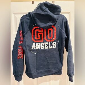 Victoria Secret PINK LA Angels Baseball Sweatshirt Sz Medium